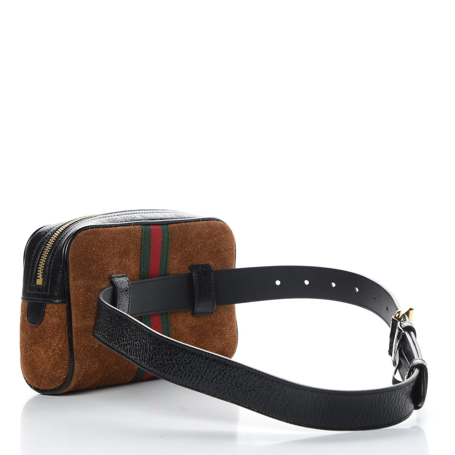 Suede Small Ophidia Belt Bag 75 30 Brown