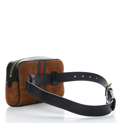 Gucci Suede Small Ophidia Belt Bag 75 30 Brown 3 of 13