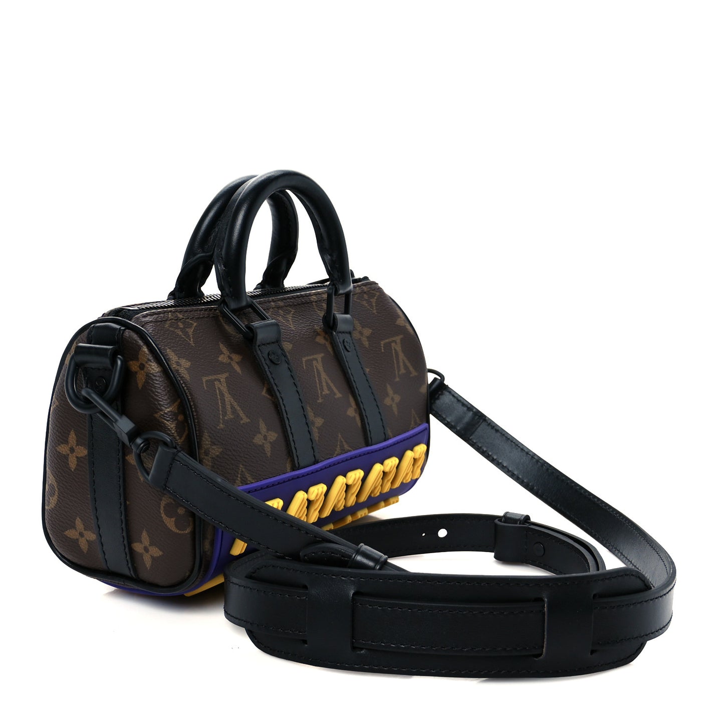 Monogram LV Rubber Keepall XS Multicolor