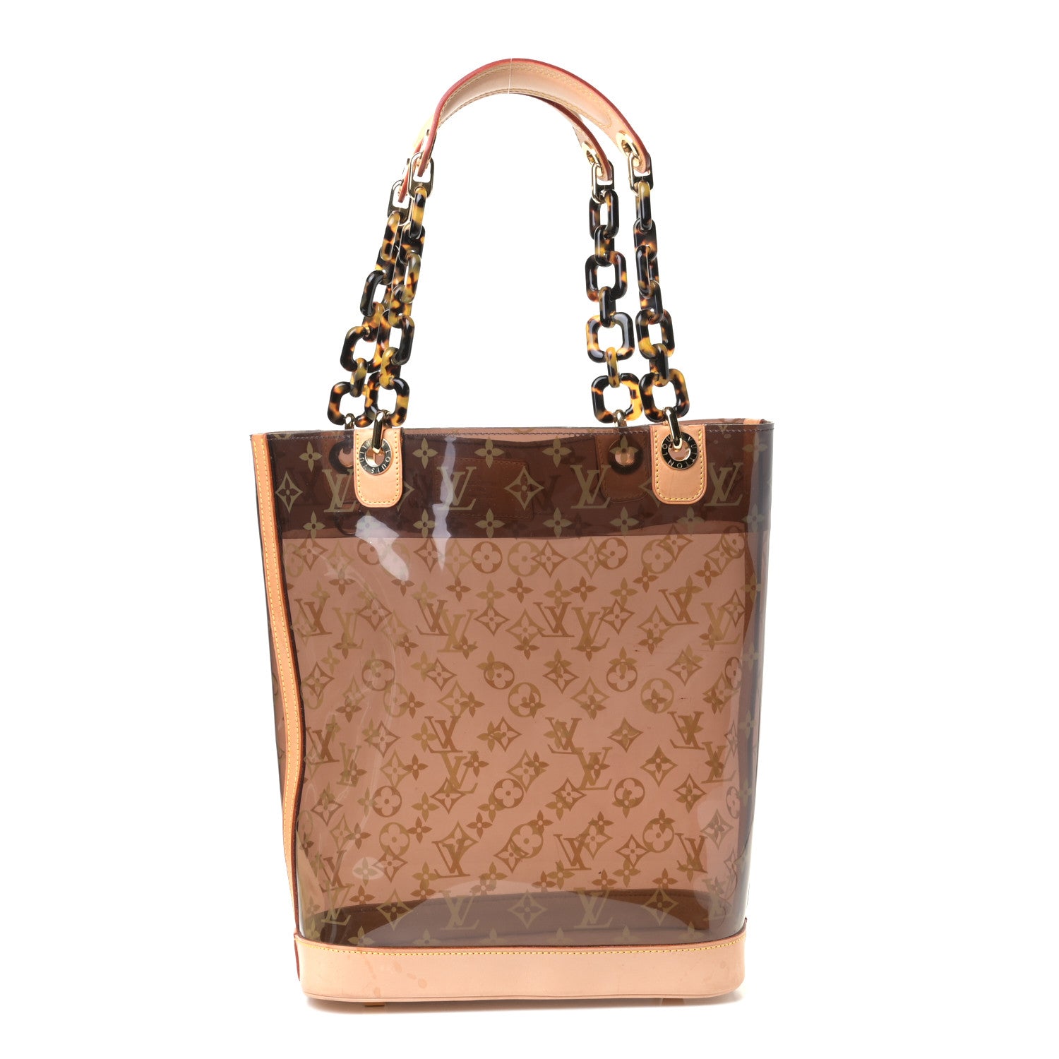 Louis Vuitton Vinyl Cabas Sac Ambre MM 1 of 9