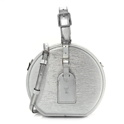 Louis Vuitton Metallic Epi Petite Boite Chapeau Silver 1 of 8