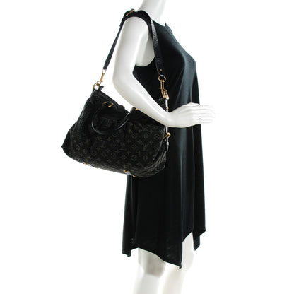 Louis Vuitton Denim Neo Cabby MM Black 2 of 10