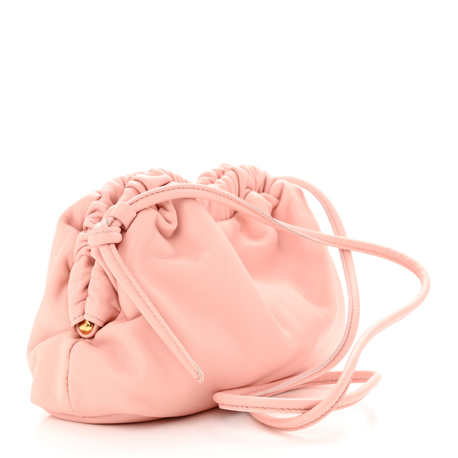 Mansur Gavriel Lambskin Mini Cloud Clutch Dahlia 3 of 9