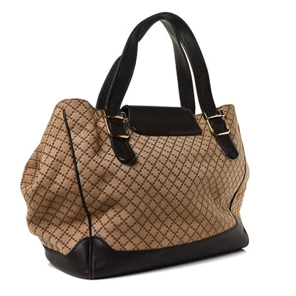 Gucci Diamante Medium 1973 Tote Beige Ebony 2 of 10