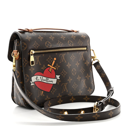 Louis Vuitton Monogram Patches Pochette Metis 3 of 11