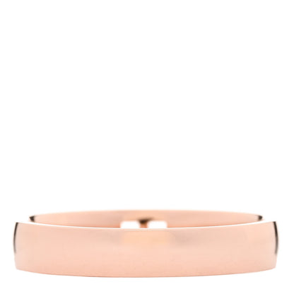 Hermes 18K Rose Gold Diamond Ever Herakles Wedding Band Ring 55 7.25 3 of 5