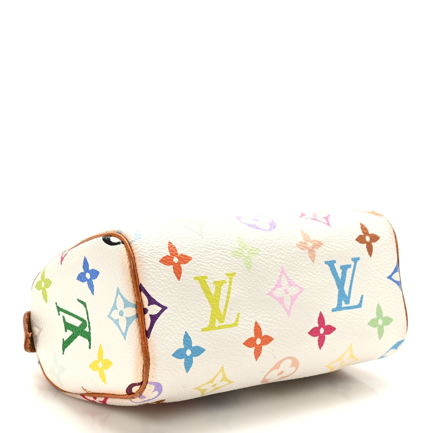 Louis Vuitton Monogram Multicolor Mini Sac HL Speedy White 4 of 7