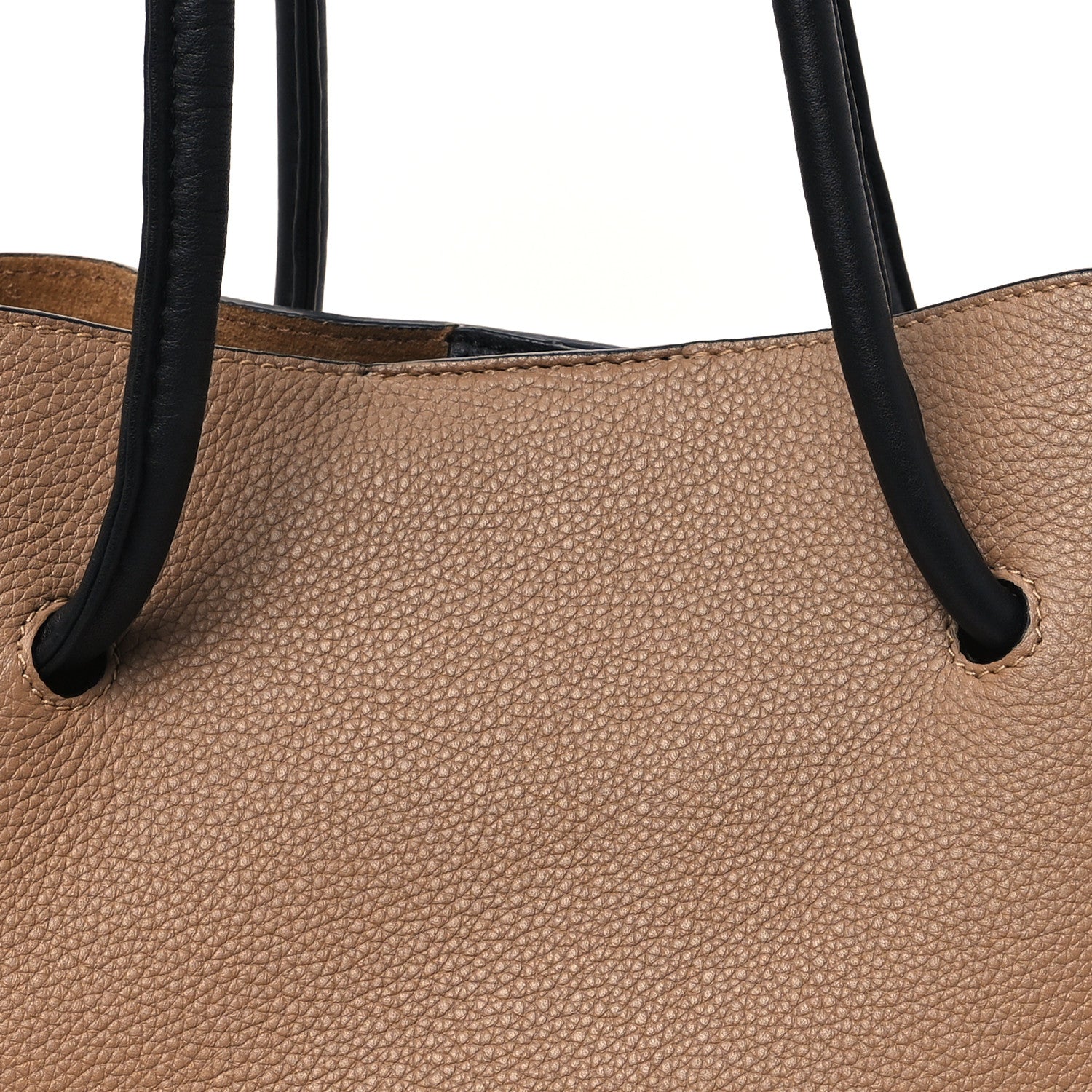 Loewe Calfskin Small Flamenco Knot Bag Mocca Black 7 of 10
