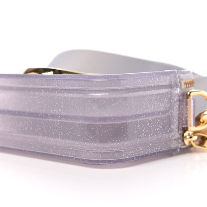Marc Jacobs Jelly Glitter Small Snapshot Camera Bag Silver Multi 10 of 11