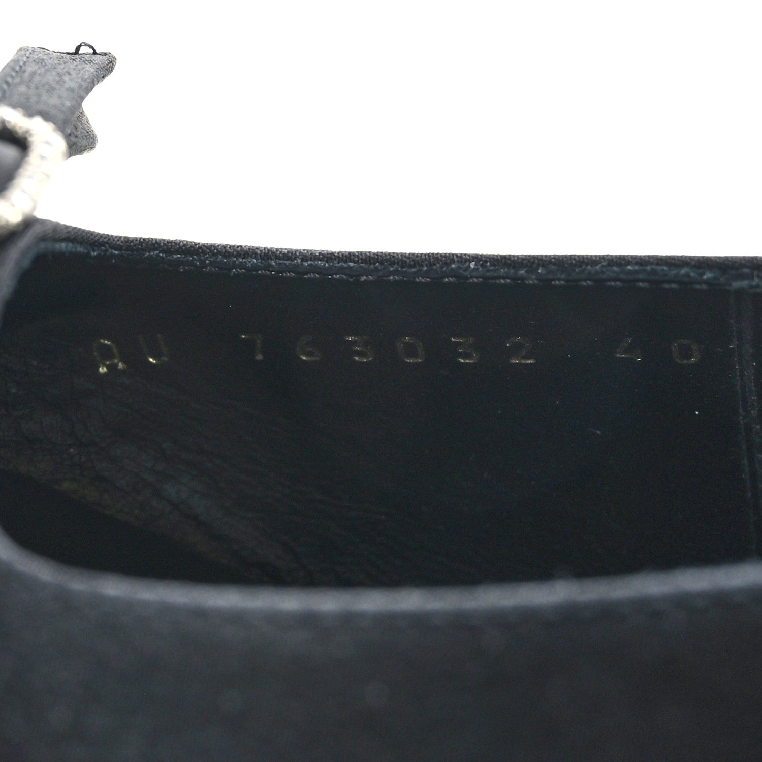 Saint Laurent Crepe De Chine Crystal Bow Slingback Pumps 40 Black 6 of 9