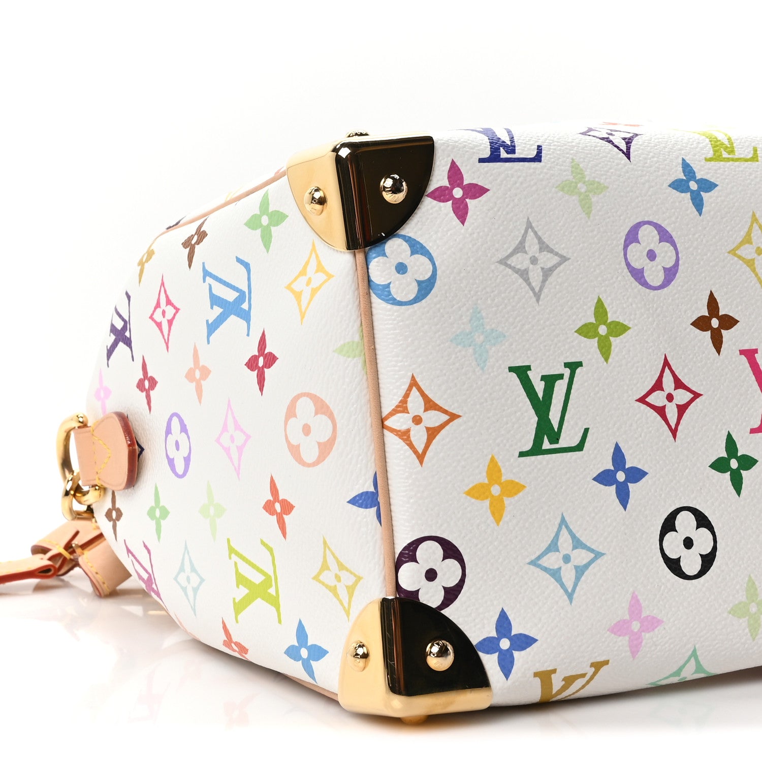 Louis Vuitton LV X TM Monogram Multicolor Speedy Bandouliere 25 White 8 of 10