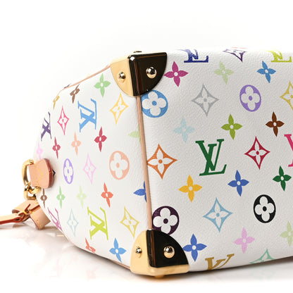 Louis Vuitton LV X TM Monogram Multicolor Speedy Bandouliere 25 White 8 of 10