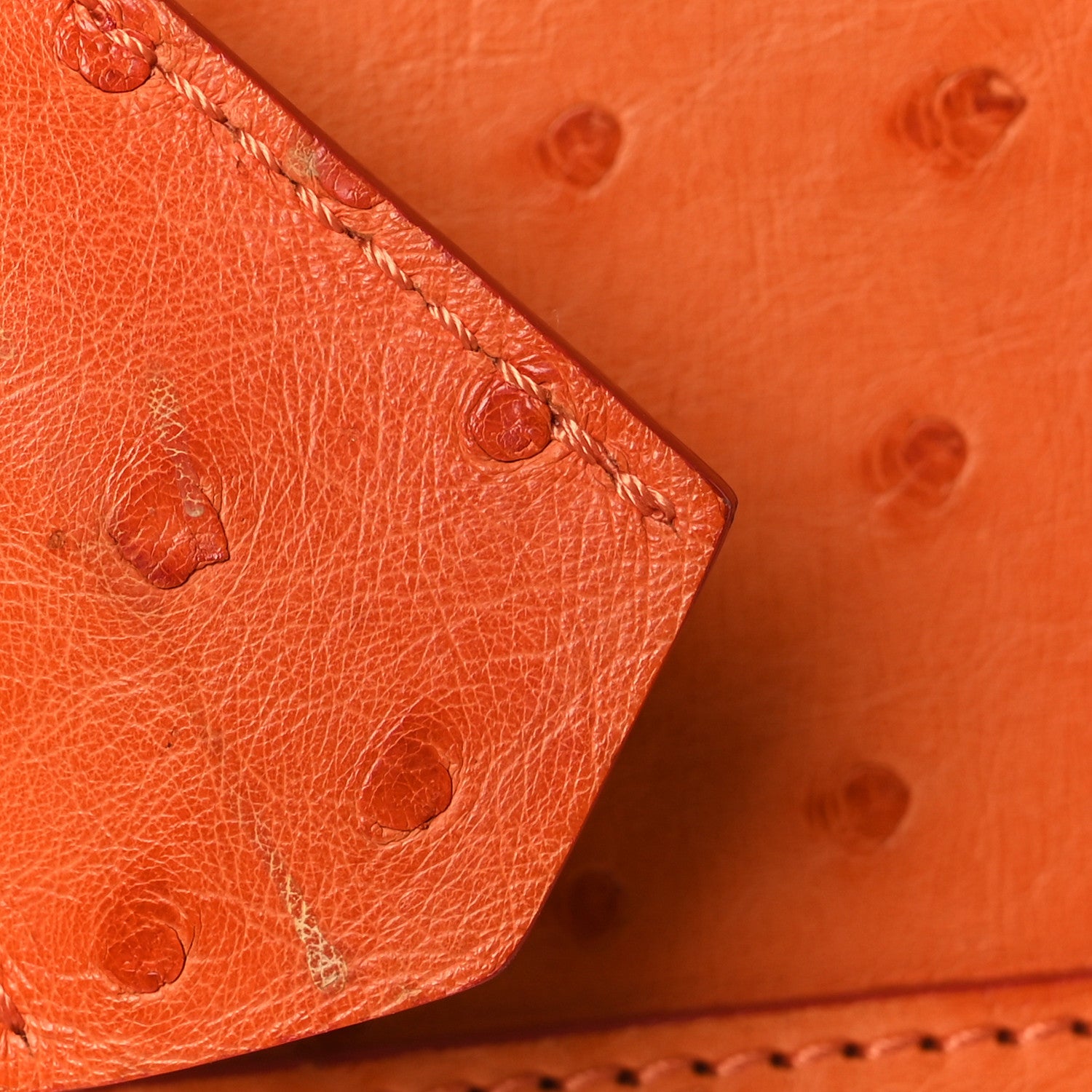 Louis Vuitton Ostrich Alma BB Piment 12 of 15