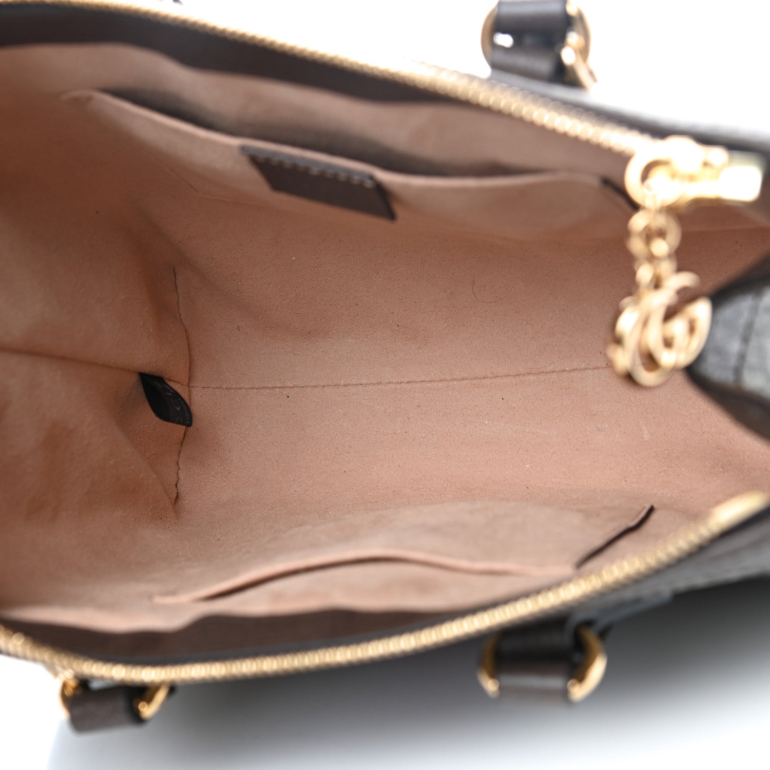 Gucci GG Supreme Monogram Small Ophidia Tote Bag Brown 5 of 9