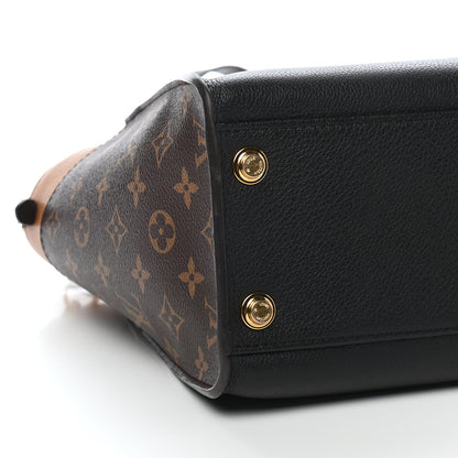 Louis Vuitton Calfskin Monogram On My Side Black 8 of 29
