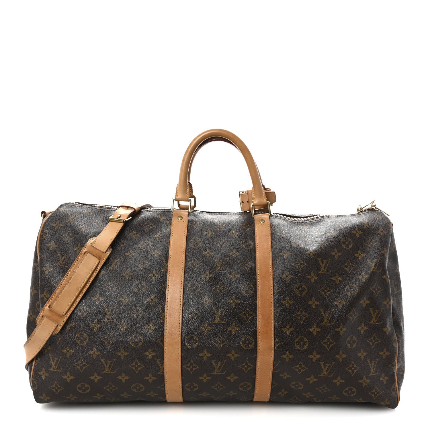 Louis Vuitton Monogram Keepall Bandouliere 55 1 of 10