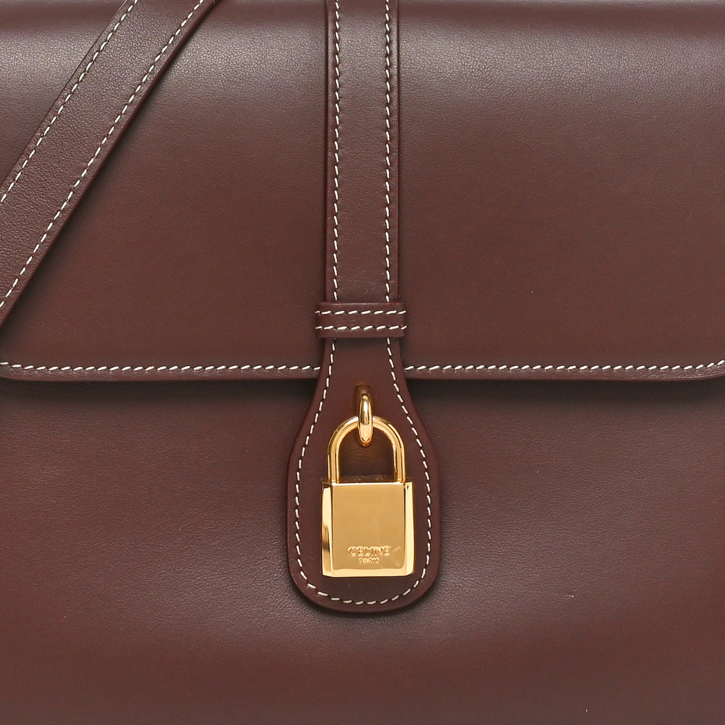 Smooth Calfskin Medium Tabou Bordeaux