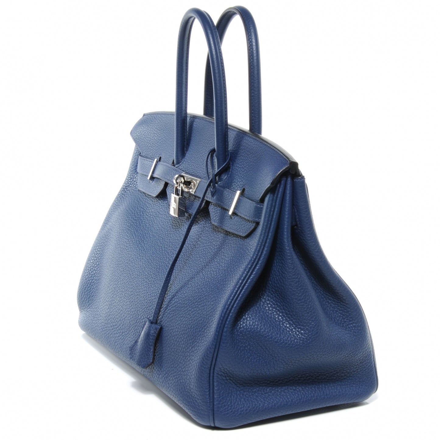 Taurillon Clemence Birkin 35 Bleu de Prusse