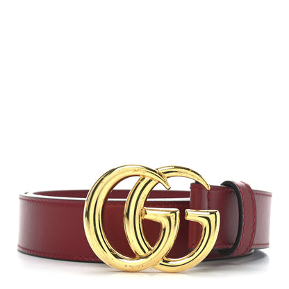 Gucci Plutone Calfskin Double G 30mm Belt 75 30 Rosso 1 of 4