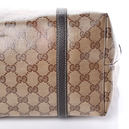 Gucci Crystal Monogram Medium Joy Tote Beige Ebony Testa di Moro 24 of 29