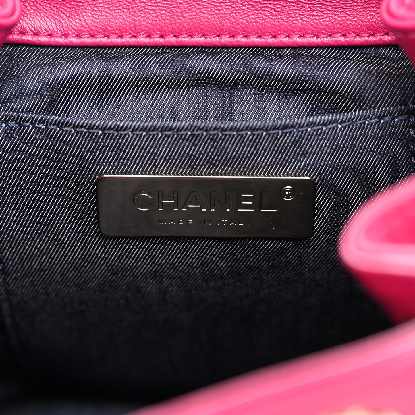 Lambskin CC Mania Backpack Pink