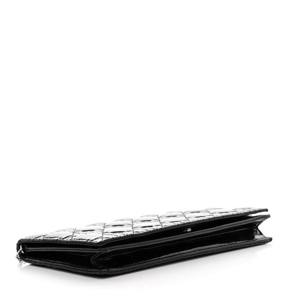 Christian Dior Patent Cannage Lady Dior Convertible Clutch Black 4 of 12
