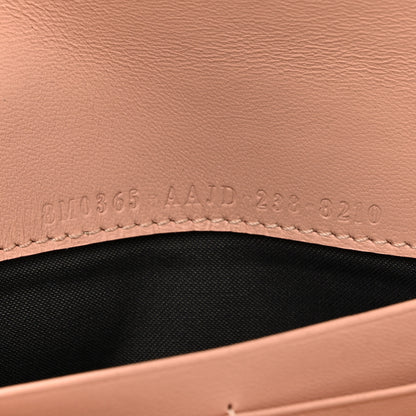 Fendi Nappa Matisse FF Embossed Continental Wallet On Chain Baby Pink 7 of 15