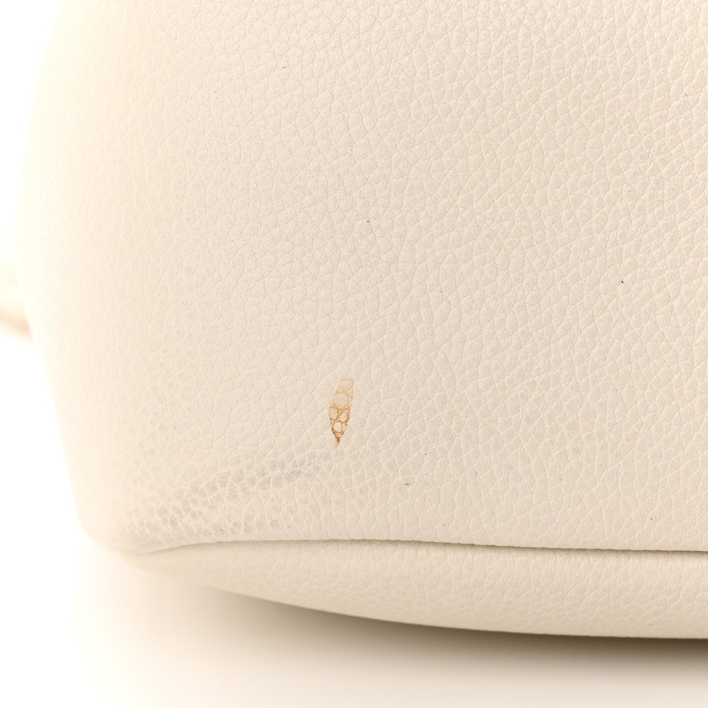 Calfskin Medium Clip Shoulder Bag Chalk