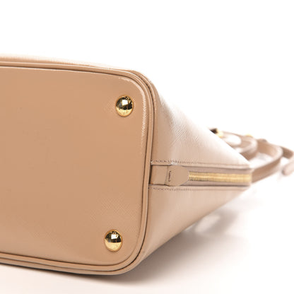 Prada Saffiano Vernice Medium Promenade Tote Cammeo 9 of 10