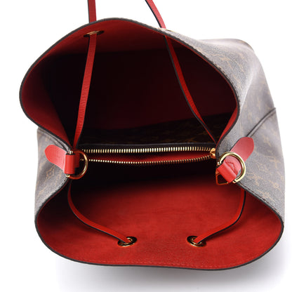 Louis Vuitton Monogram Neonoe MM Coquelicot 5 of 11