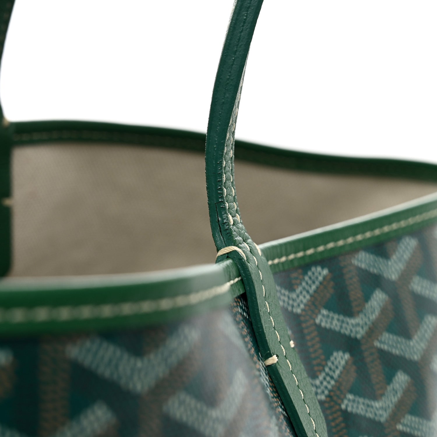 Goyard Goyardine Saint Louis PM Green 10 of 10