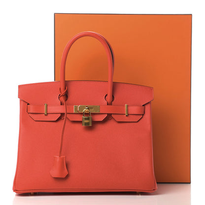 Hermes Epsom Birkin 30 Rouge Tomate 11 of 11