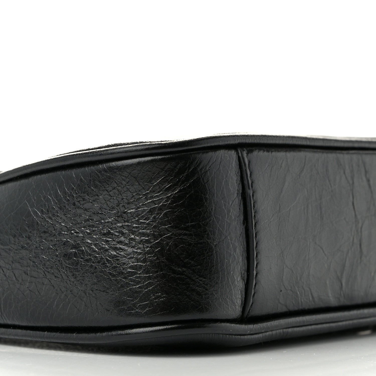 Jimmy Choo Lambskin JC Soft Hobo Bag Black 9 of 10