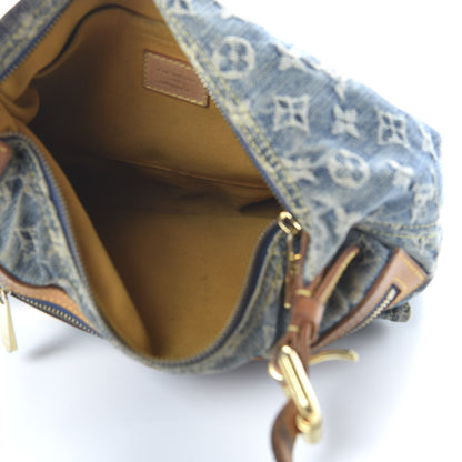 Louis Vuitton Monogram Denim Baggy PM Blue 5 of 11