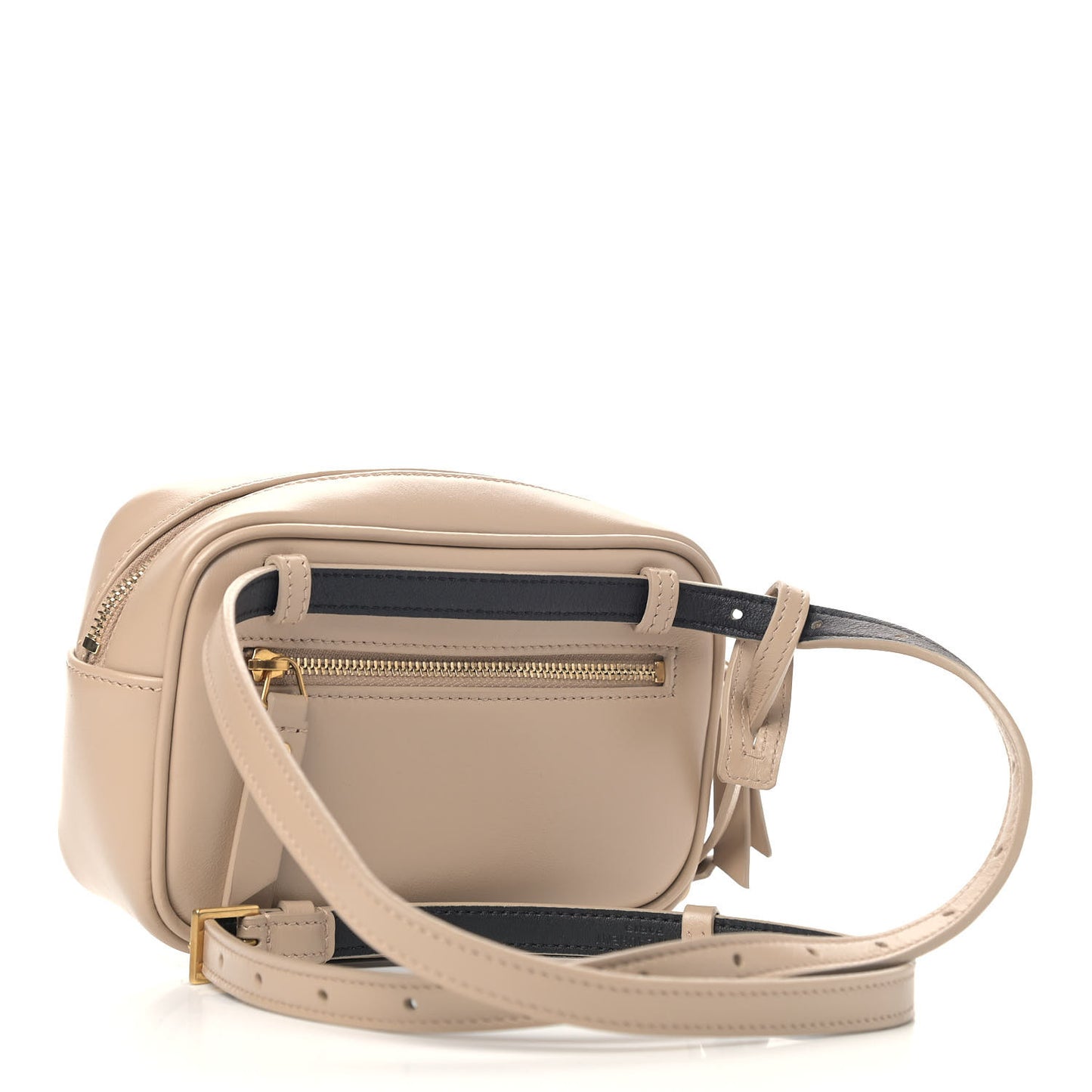 Calfskin Matelasse Monogram Lou Belt Bag Light Natural