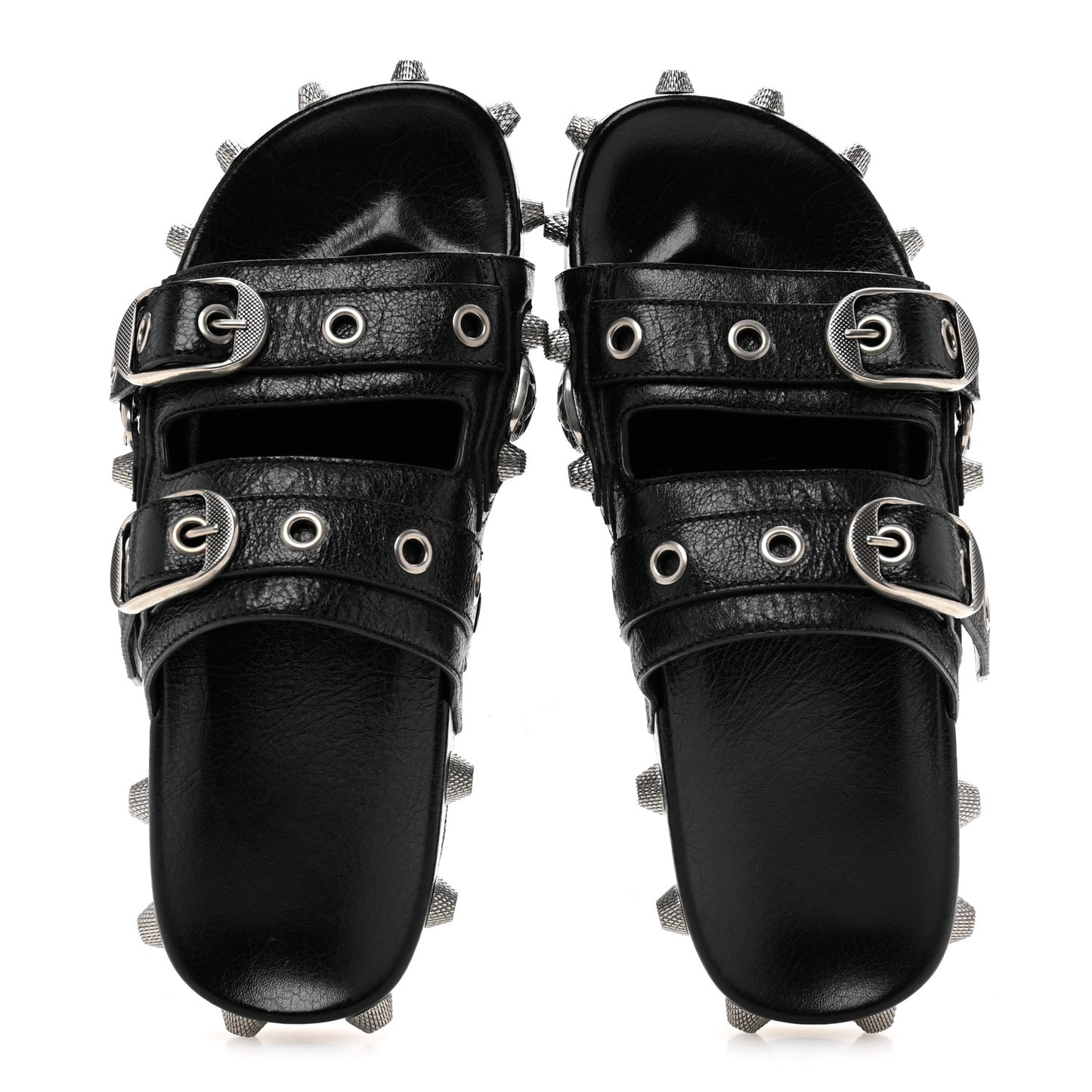 Agneau Arena Cagole Mens Slide Sandals 43 Black
