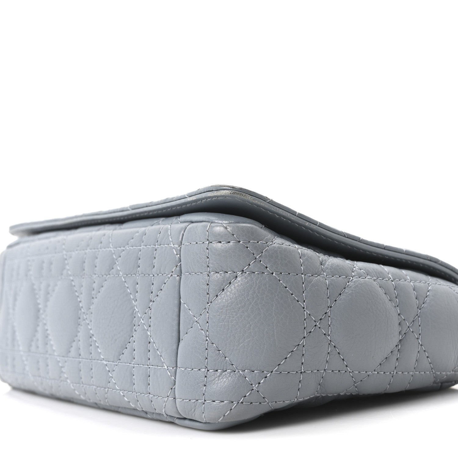 Christian Dior Calfskin Cannage Small Caro Bag Cloud Blue 10 of 11