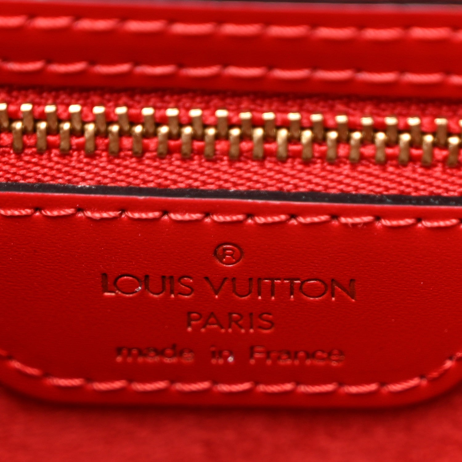 Louis Vuitton Epi Mini Looping Castillan Red 6 of 10