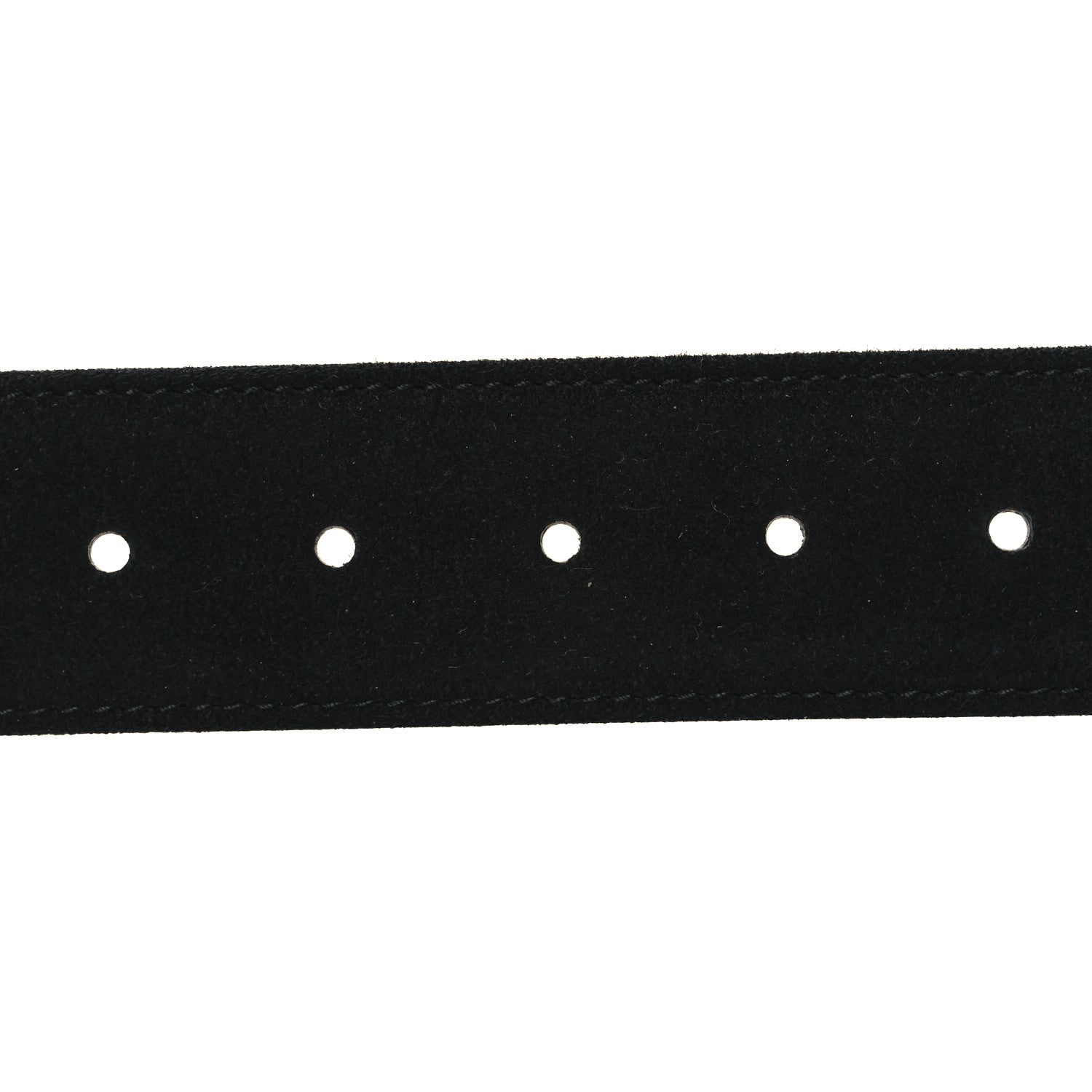Chanel Suede Logo Belt 85 34 Black 3 of 8