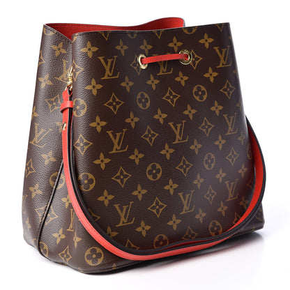 Louis Vuitton Monogram Neonoe MM Coquelicot 2 of 9