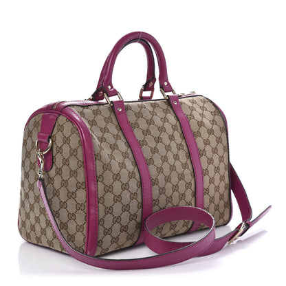 Gucci Monogram Medium Joy Boston Pink 4 of 13