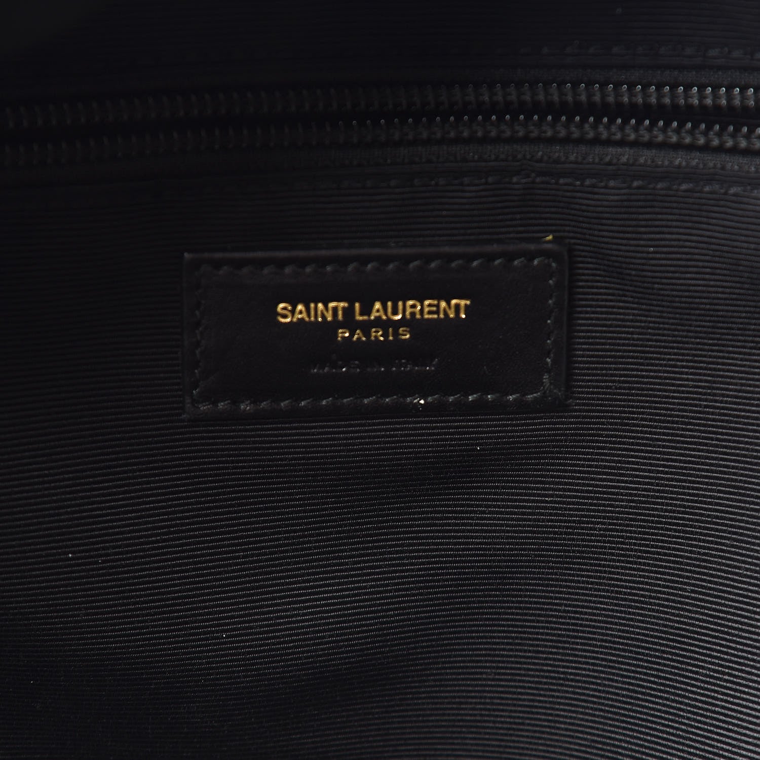 Saint Laurent Coated Canvas Hunting Backpack Black 6 of 20