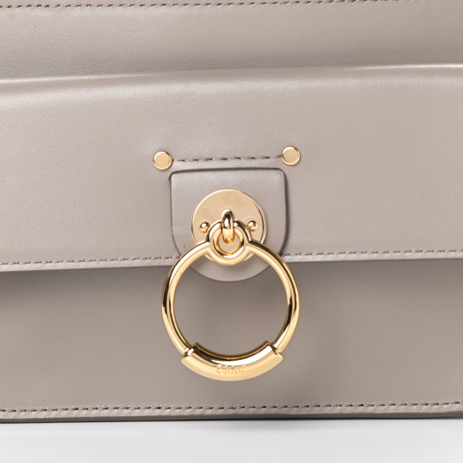 Chloe Calfskin Tess Mini Crossbody Bag Motty Grey 10 of 14