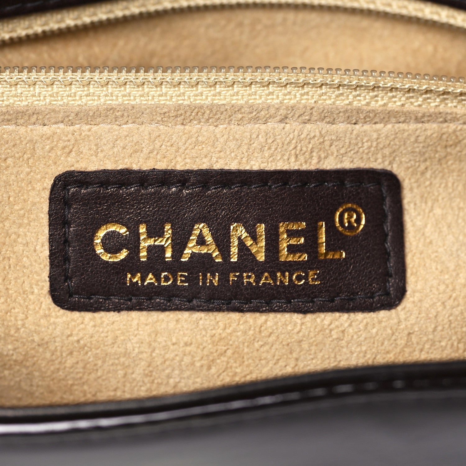 Chanel Patent Chocolate Bar Quilted CC Flap Burgundy 6 of 10