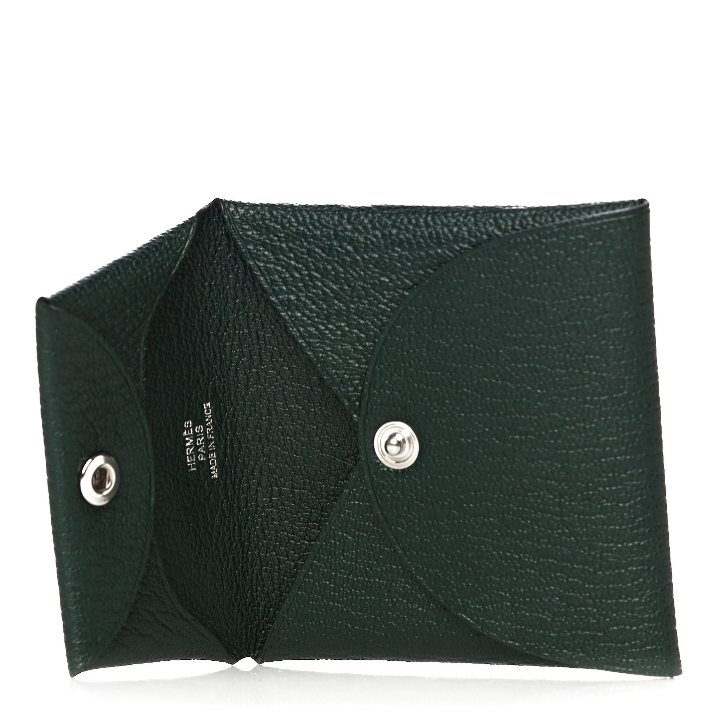 Chevre Mysore Bastia Coin Purse Vert Titien