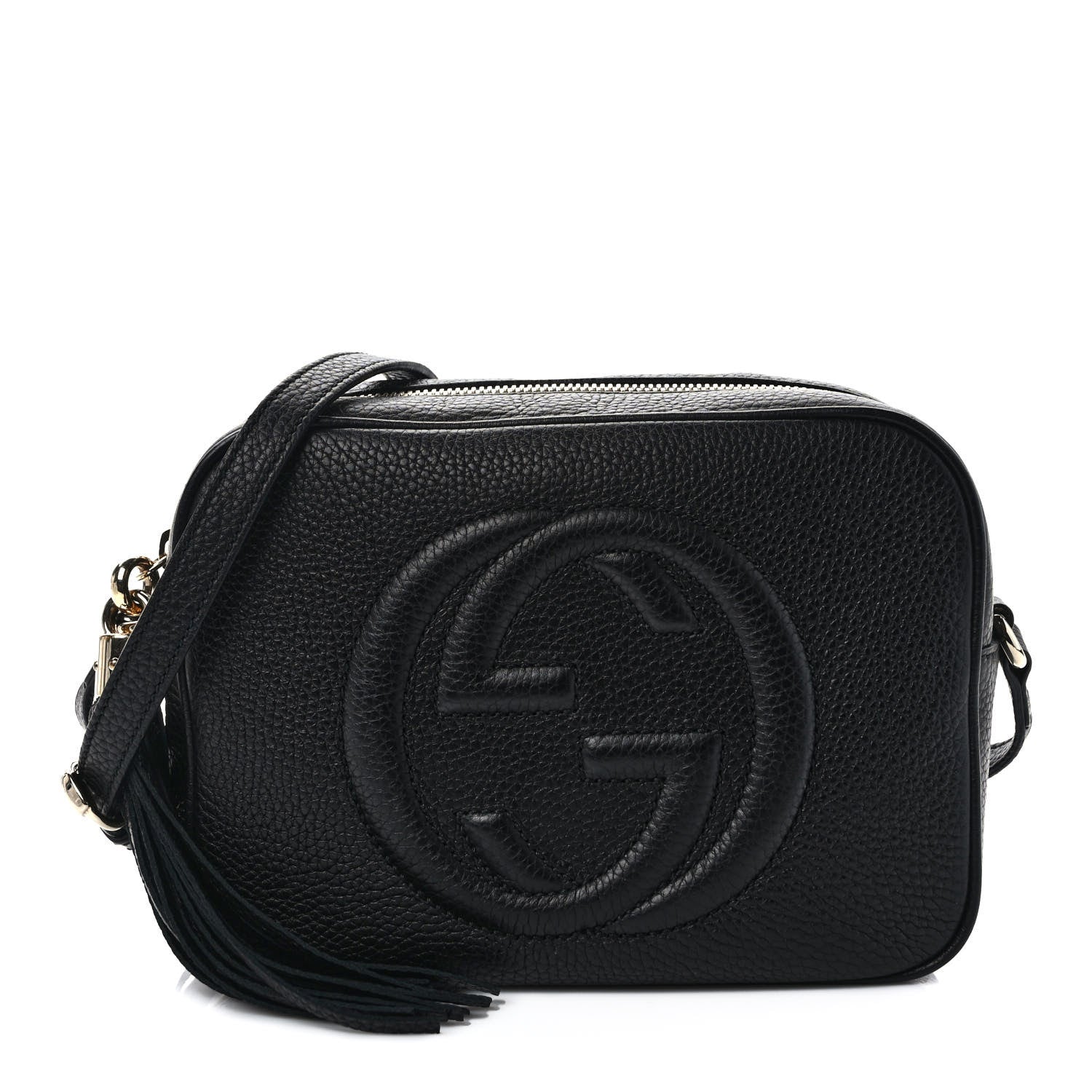 Gucci Pebbled Calfskin Small Soho Disco Bag Black 1 of 9