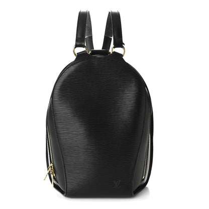 Louis Vuitton Epi Mabillon Backpack Black 1 of 9