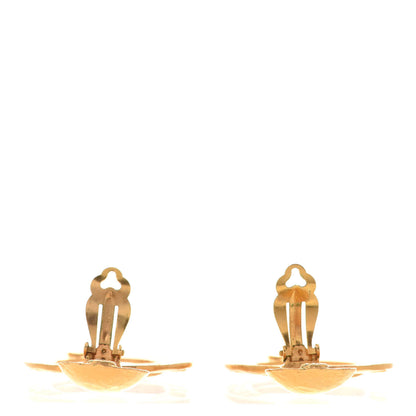 Chanel CC Drop Clip On Earrings Gold 3 of 7
