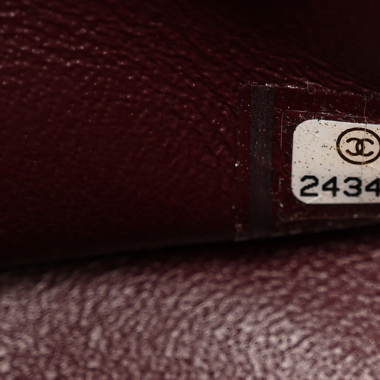 Lambskin Quilted Medium Trendy CC Bowling Bag Black