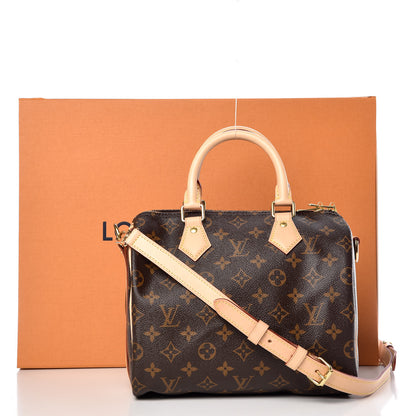 Louis Vuitton Monogram Speedy Bandouliere 25 12 of 12